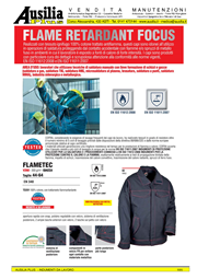 ABBIGLIAMENTO FLAME RETARDANT FOCUS